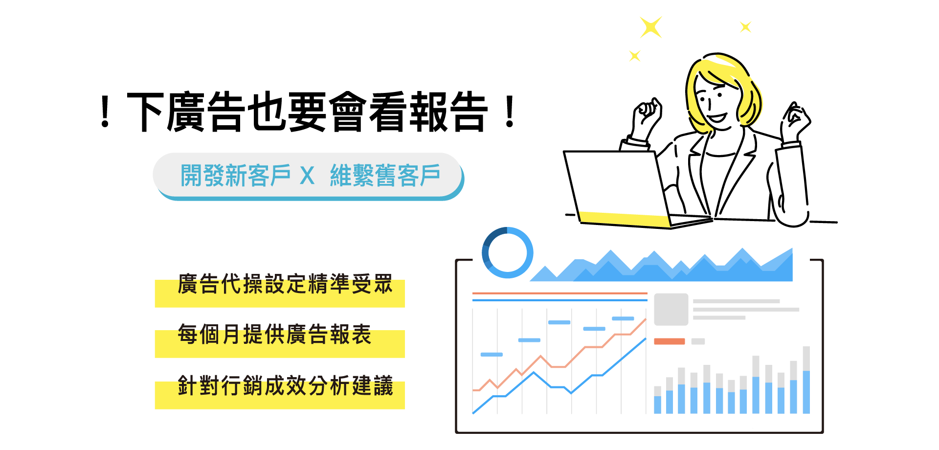 下廣告頁要會看報告